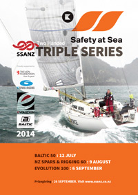 2014 SSANZ Safety at Sea Evolution Sails 100
