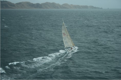 Ran Tan II Closing in on Cape Kidnappers